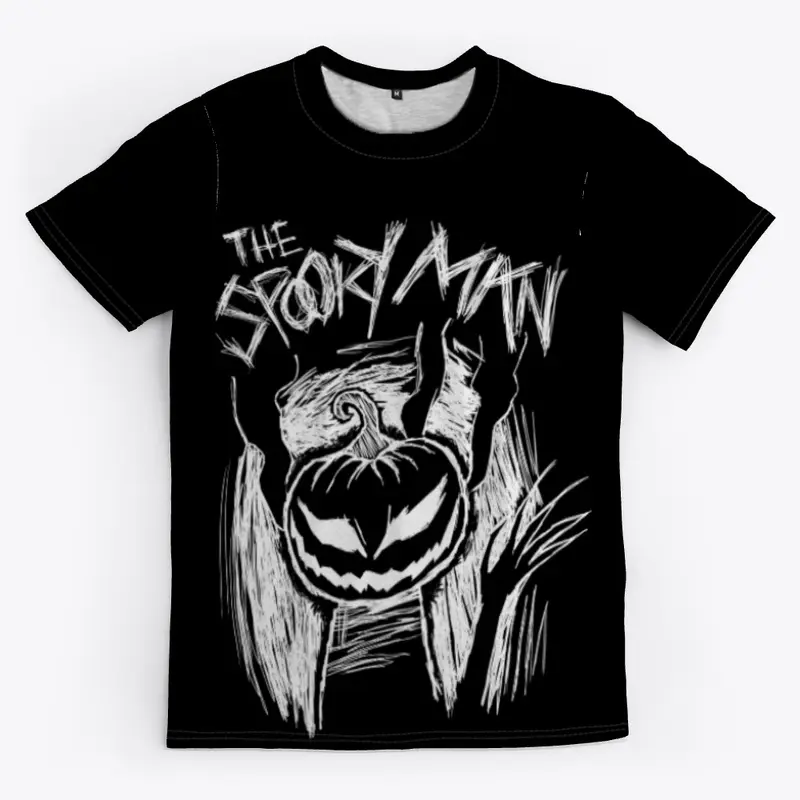 The Spookyman Sketch Design (Black)