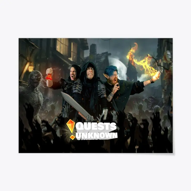 Quests Unknown Poster!